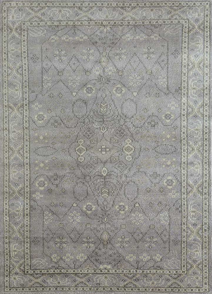 Alfombra de lana - 360 x 270 cm - gris