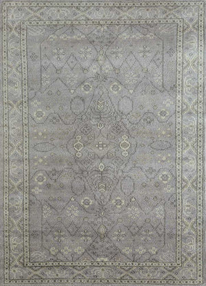 Alfombra de lana - 360 x 270 cm - gris