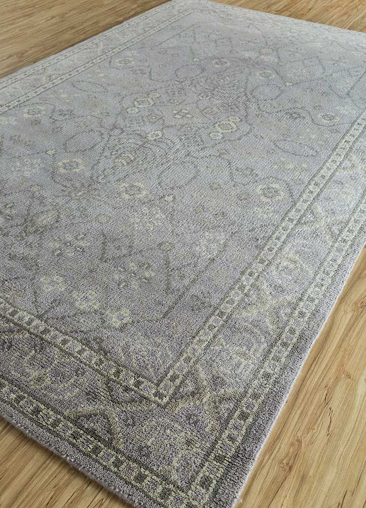 Alfombra de lana - 360 x 270 cm - gris