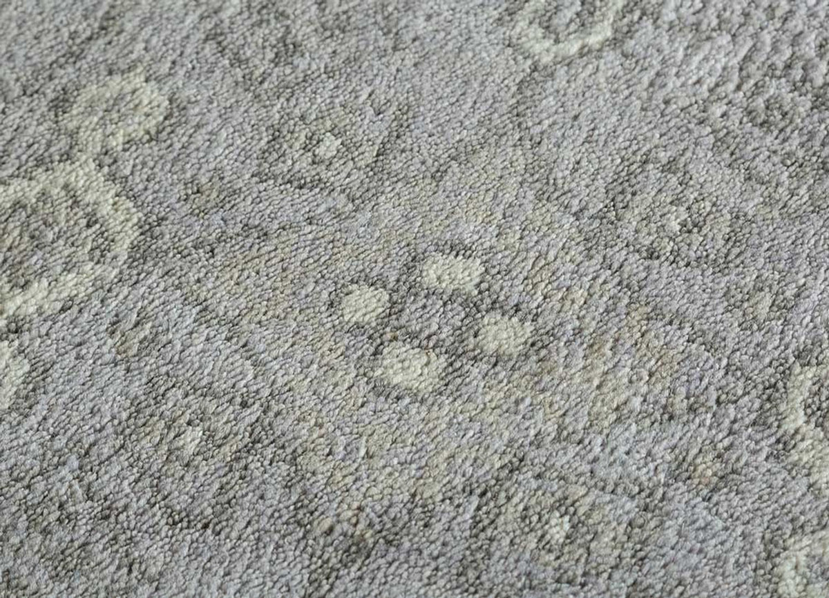 Alfombra de lana - 360 x 270 cm - gris