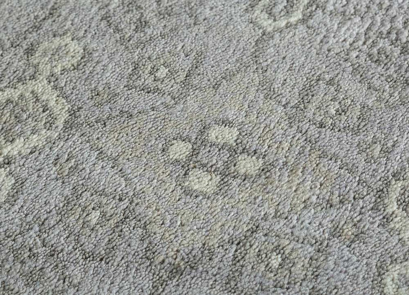 Alfombra de lana - 360 x 270 cm - gris