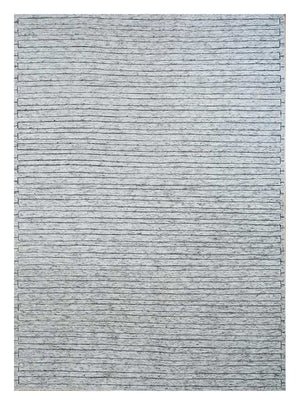 Alfombra de lana - 300 x 240 cm - gris