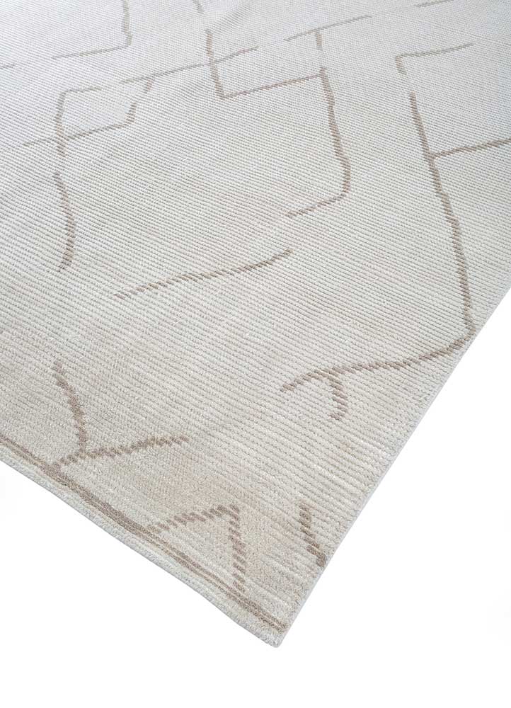 Alfombra de lana - 300 x 240 cm - crema