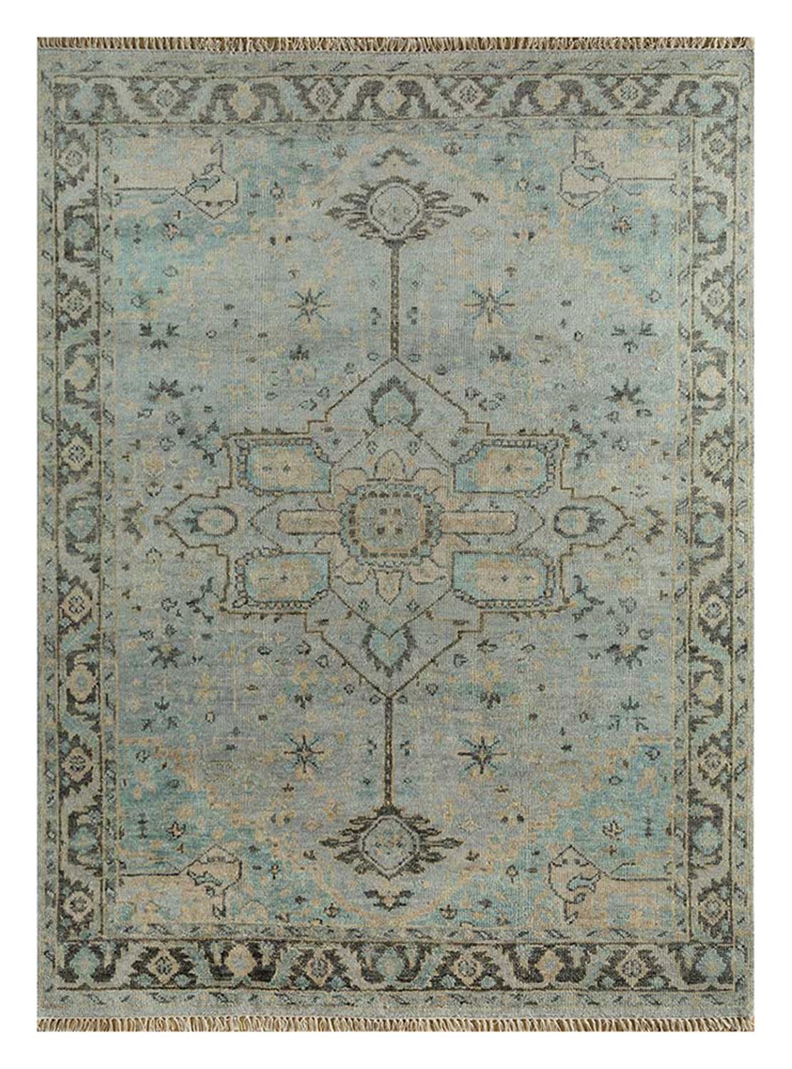 Alfombra de lana - 300 x 200 cm - arena