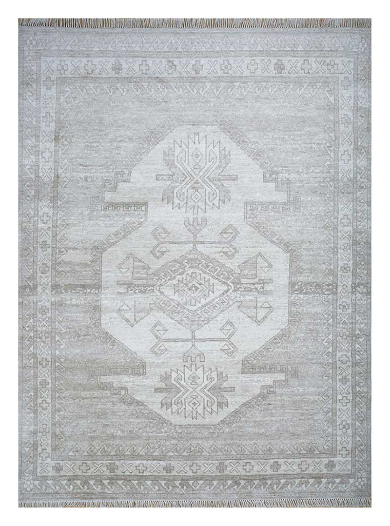 Alfombra de lana - 300 x 240 cm - gris claro