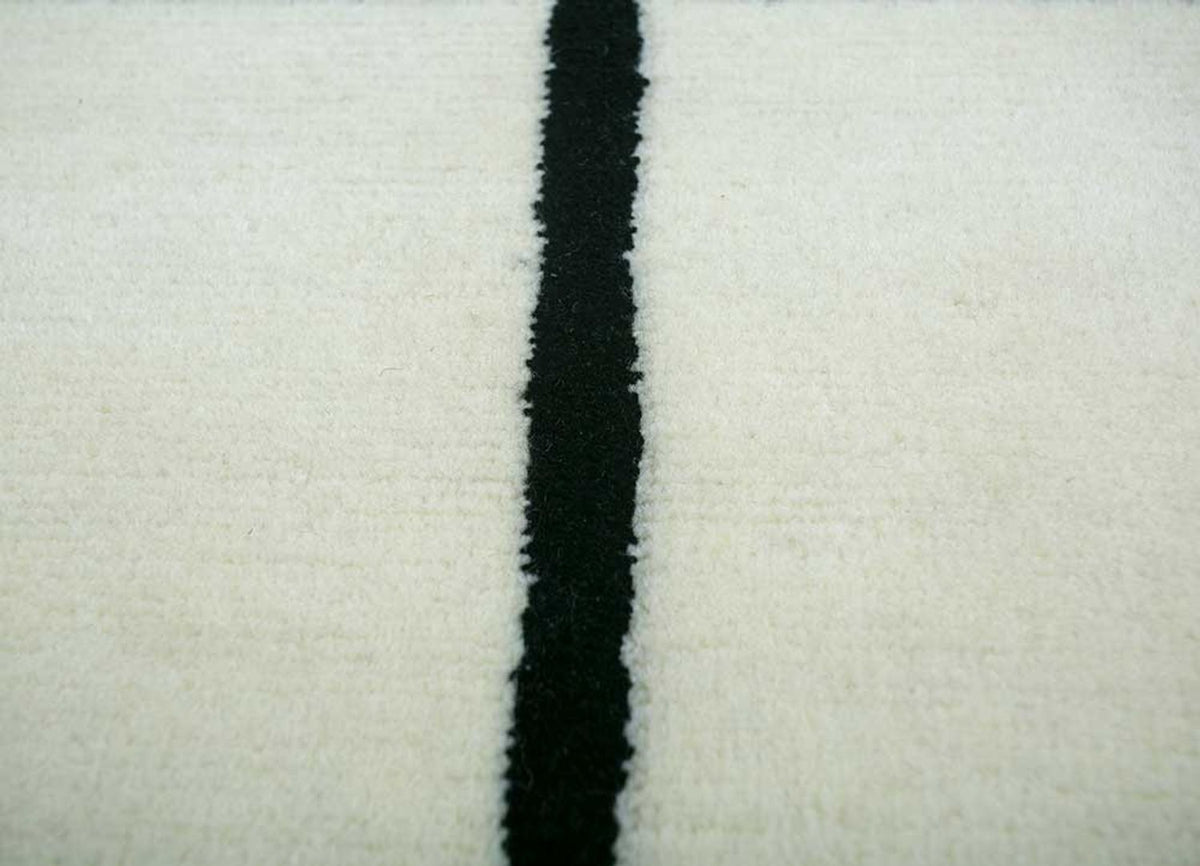 Alfombra de lana - 300 x 240 cm - gris claro