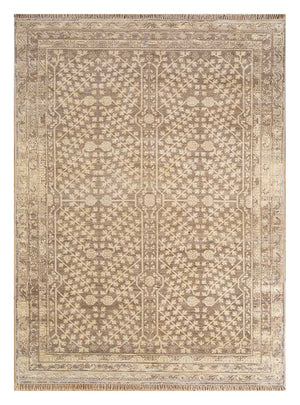 Alfombra de lana - 300 x 240 cm - beige oscuro