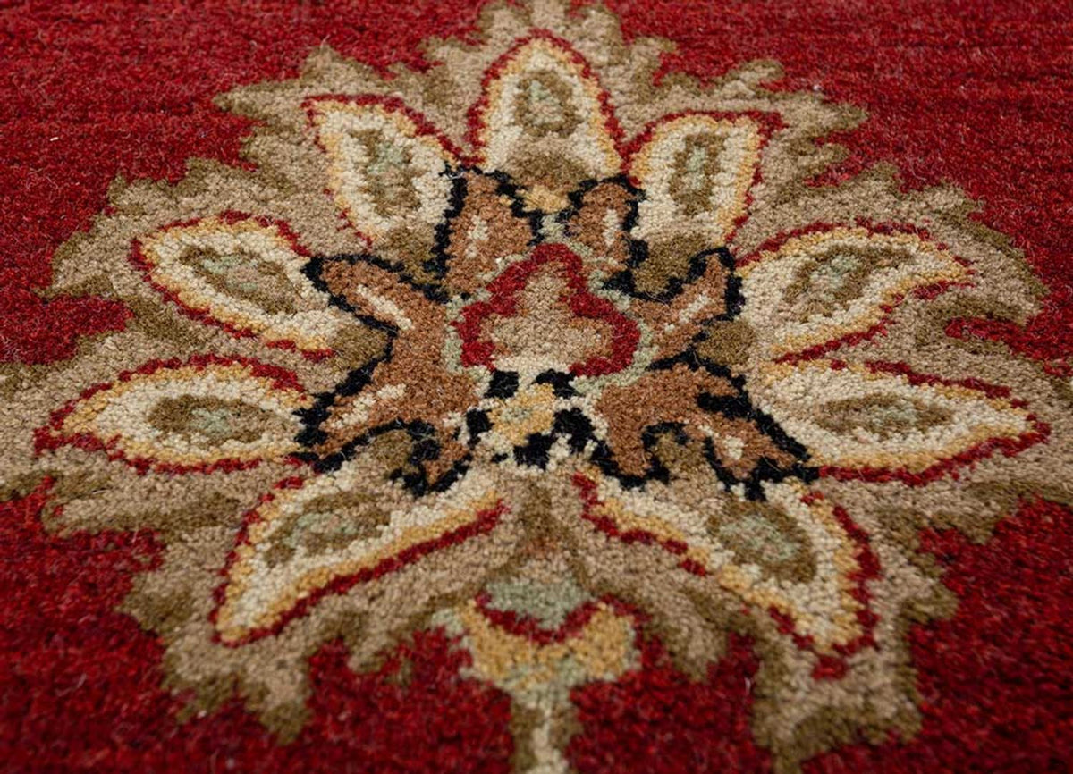 Alfombra de lana - 450 x 360 cm - naranja