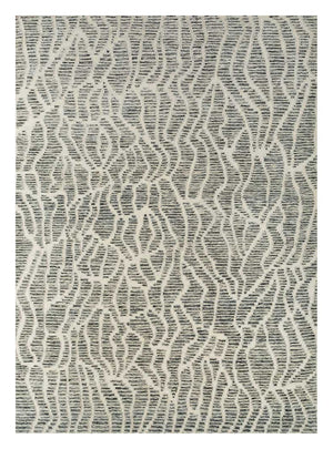 Alfombra de lana - 300 x 240 cm - gris