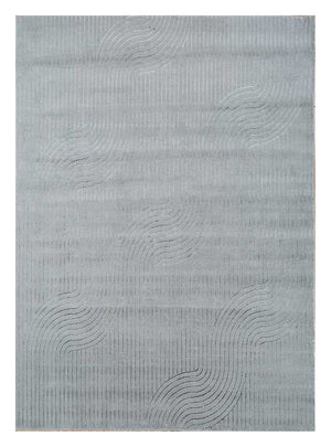 Alfombra de lana - 300 x 240 cm - gris