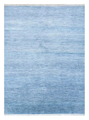 Alfombra de lana - 270 x 180 cm - azul marino