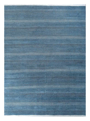 Alfombra de lana - 360 x 270 cm - azul oscuro