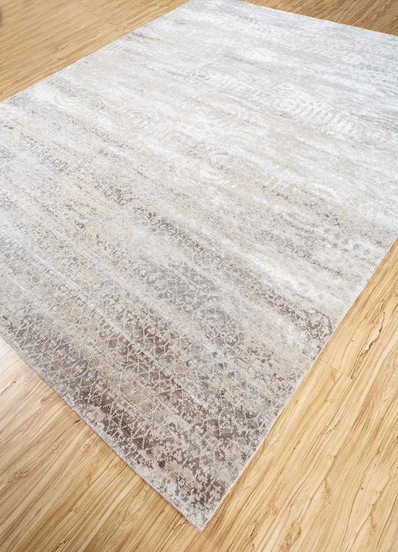 Alfombra de lana - 300 x 240 cm - gris