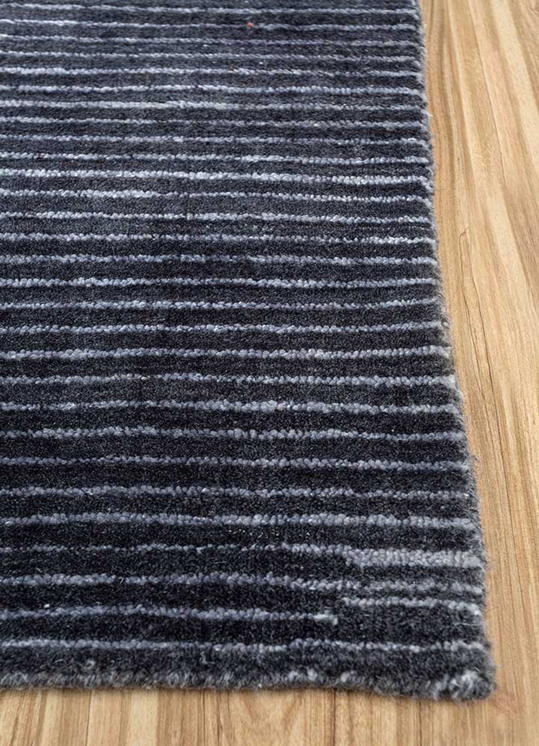 Alfombra de lana - 300 x 240 cm - plata