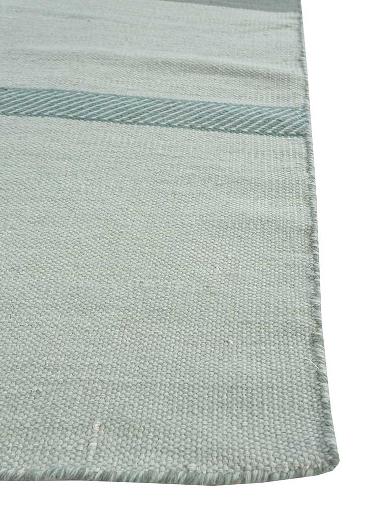 Alfombra de lana - 270 x 180 cm - turquesa