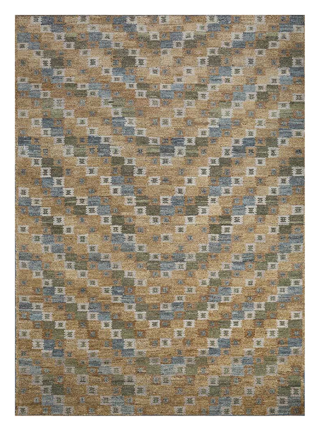 Alfombra de lana - 270 x 180 cm - naranja