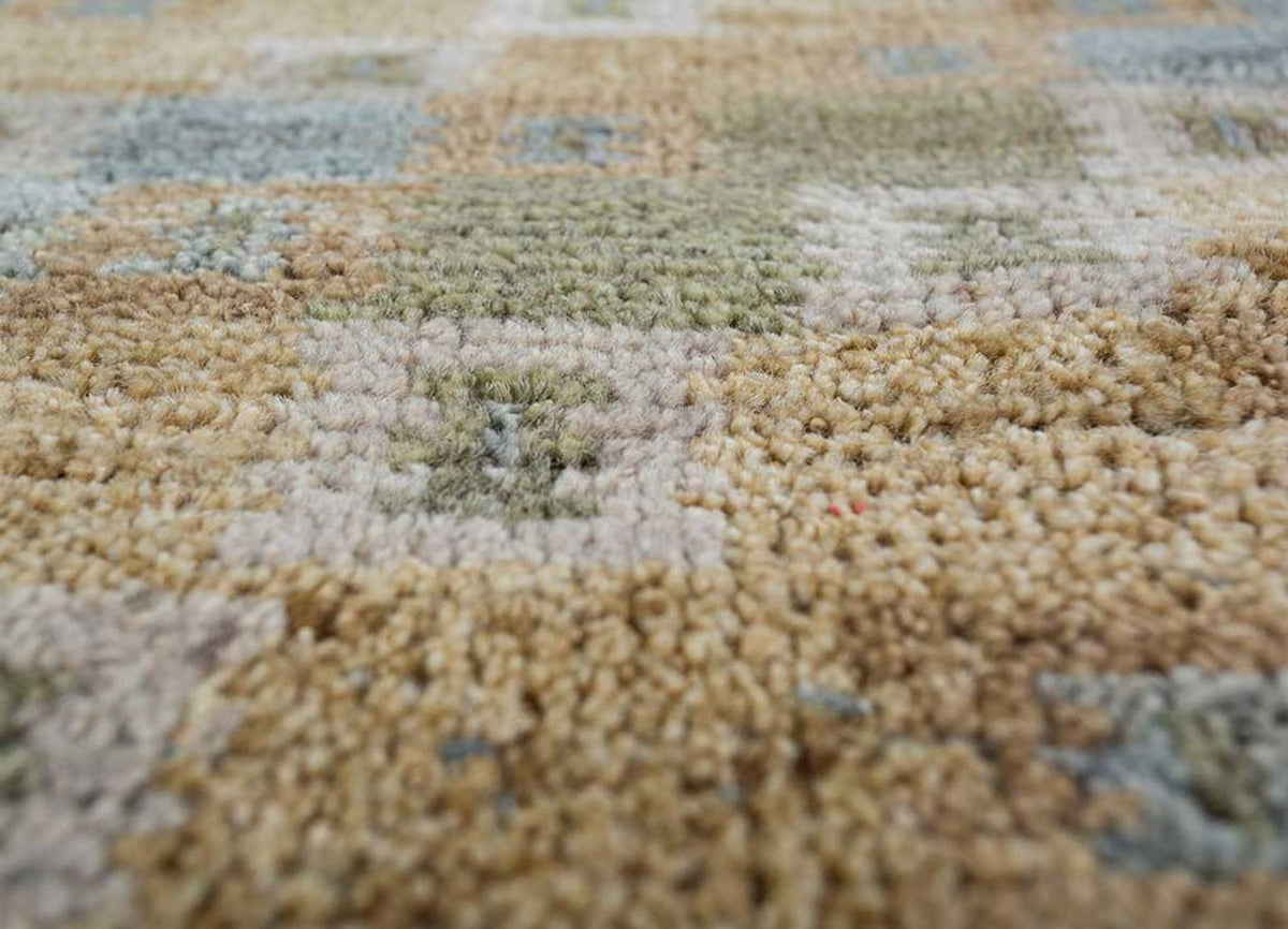Alfombra de lana - 270 x 180 cm - naranja