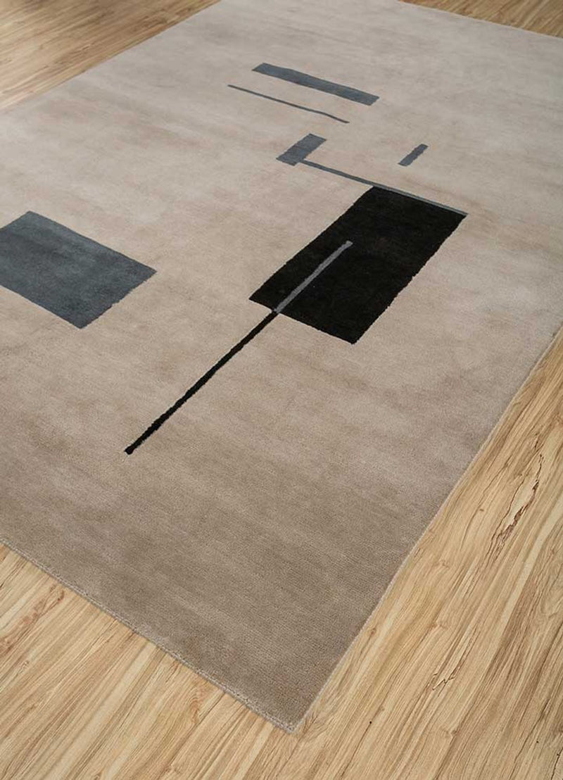 Alfombra de lana - 300 x 240 cm - camello