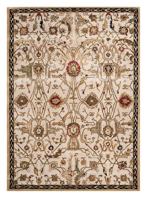 Alfombra de lana - 270 x 180 cm - crema