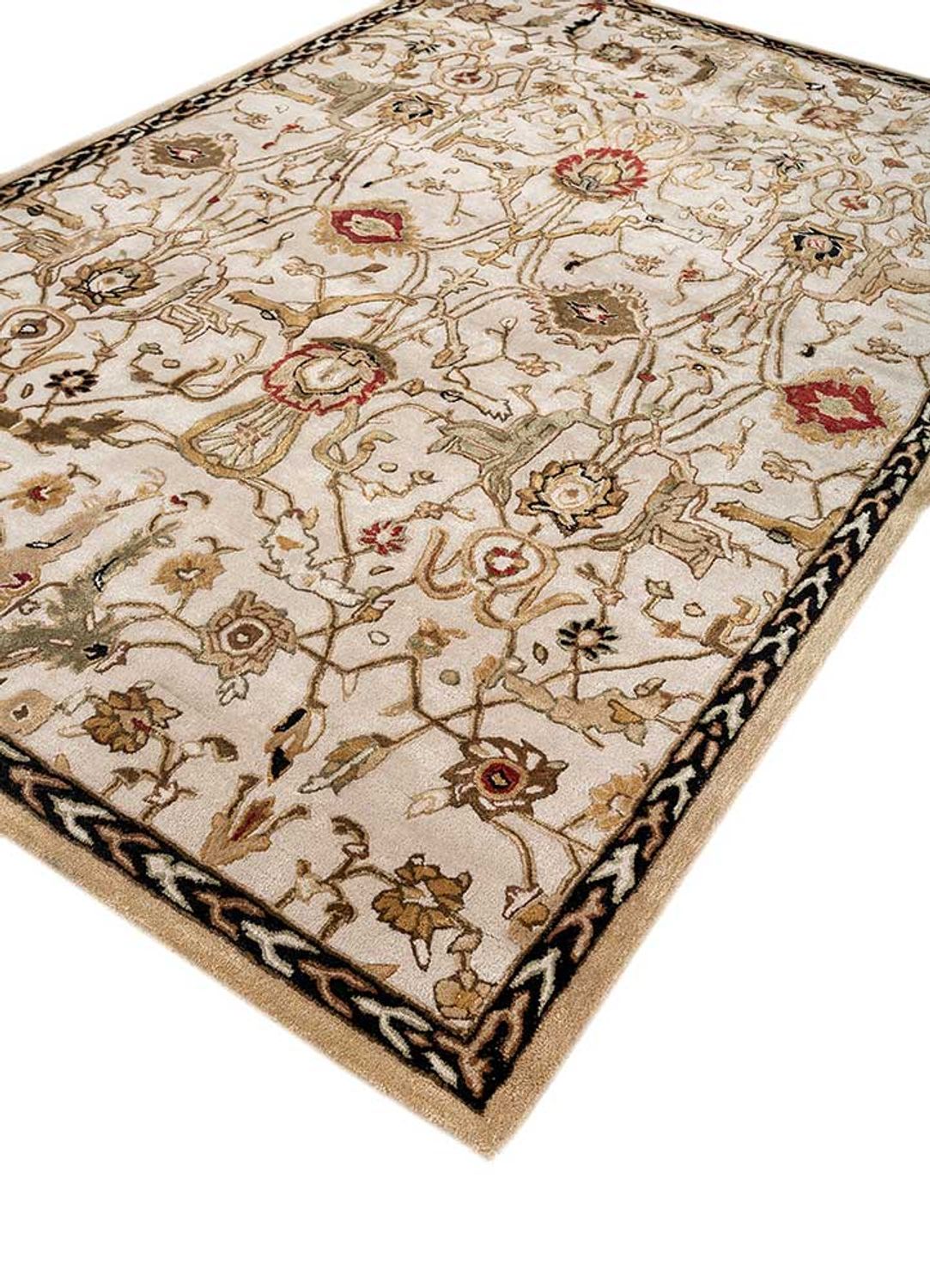 Alfombra de lana - 270 x 180 cm - crema