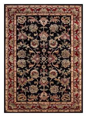 Alfombra de lana - 270 x 180 cm - azul oscuro