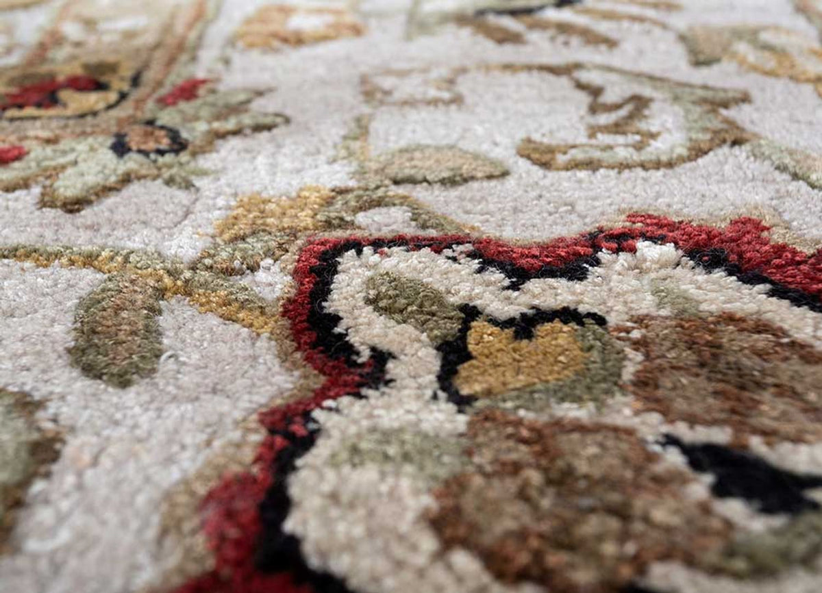 Alfombra de lana - 300 x 240 cm - azul oscuro