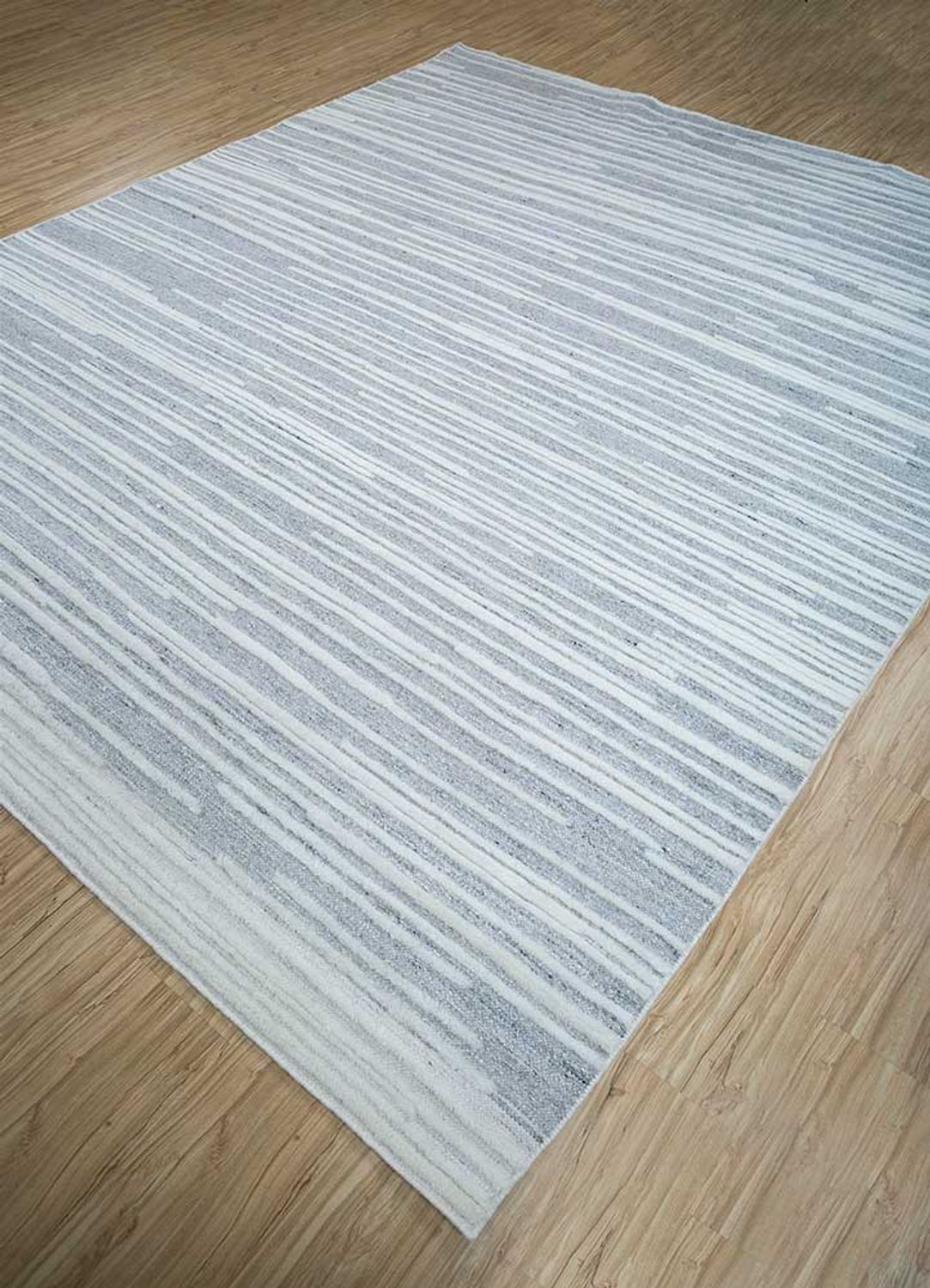 Alfombra de lana - 300 x 240 cm - gris claro