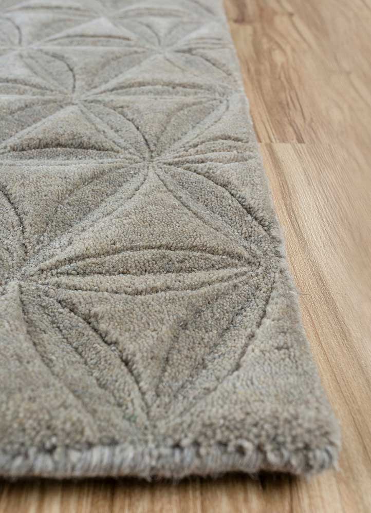 Alfombra de lana - 270 x 180 cm - beige