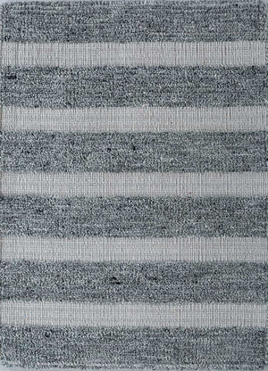 Alfombra de lana - 90 x 60 cm - azul petróleo