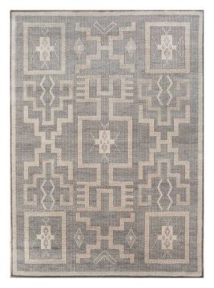 Alfombra de lana - 300 x 240 cm - gris claro