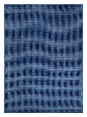 Alfombra de lana - 240 x 150 cm - azul oscuro