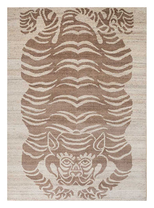 Alfombra de lana - 270 x 180 cm - crema