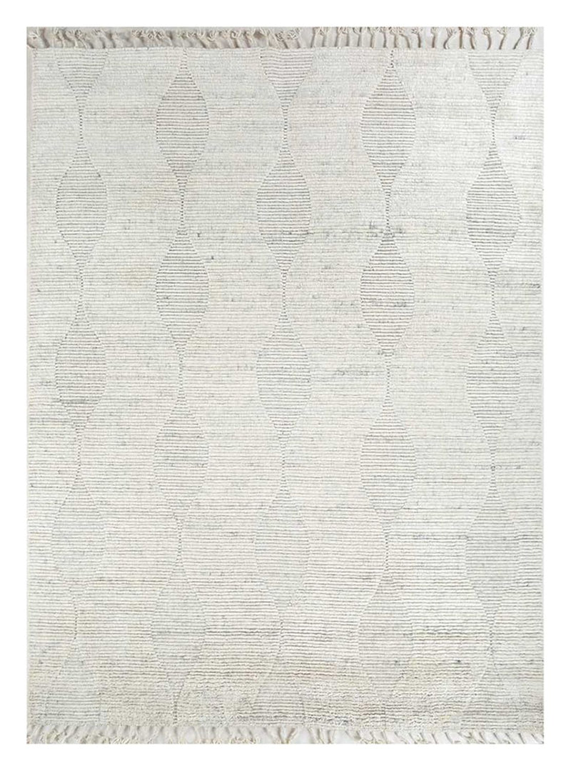 Alfombra de lana - 300 x 240 cm - crema