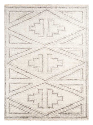 Alfombra de lana - 300 x 240 cm - crema