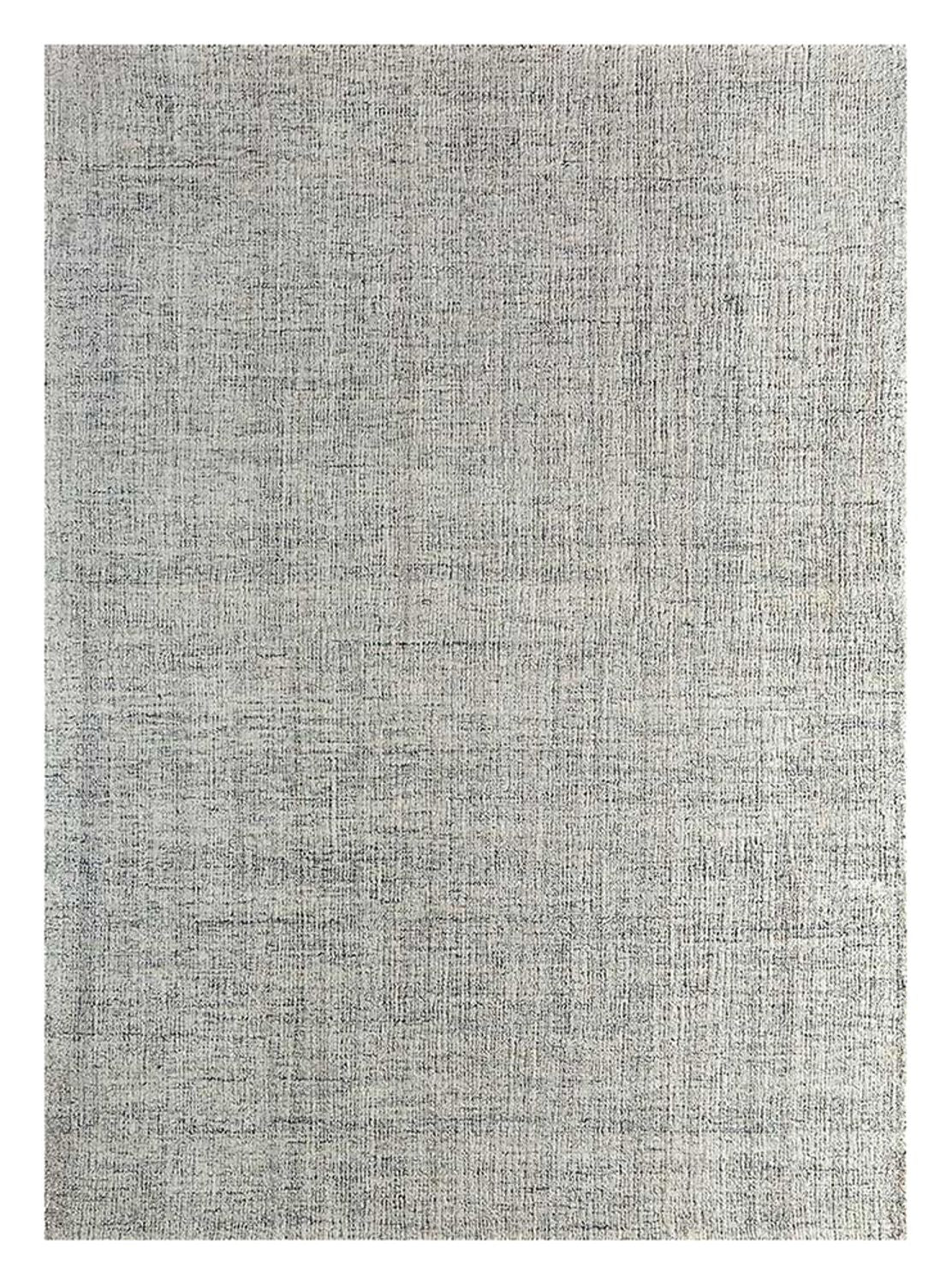 Alfombra de lana cuadrado - 120 x 120 cm - gris claro