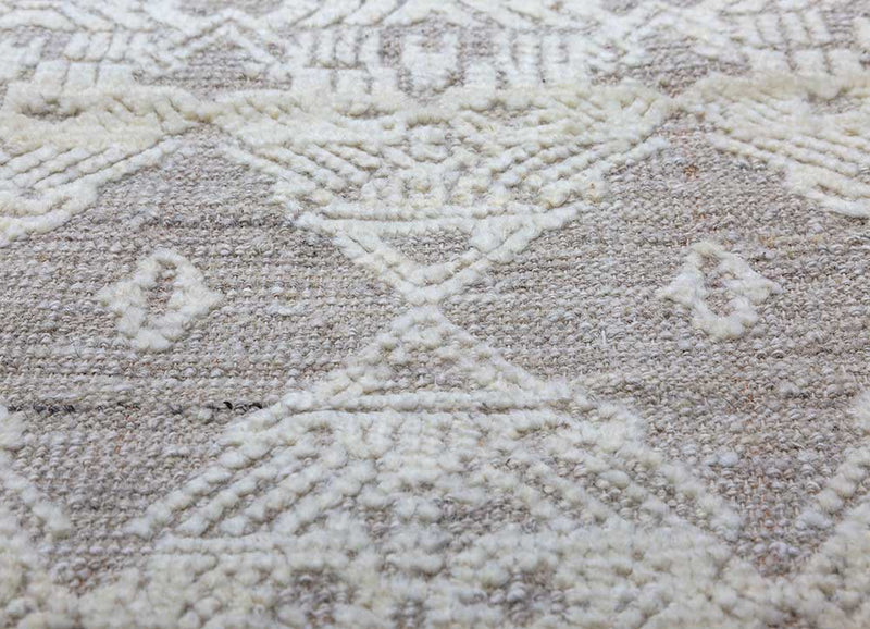 Alfombra de lana - 420 x 300 cm - crema