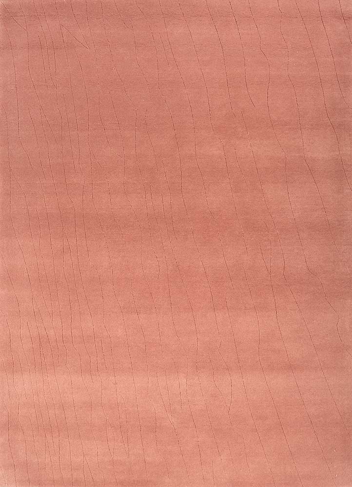 Alfombra de lana - 233 x 165 cm - naranja