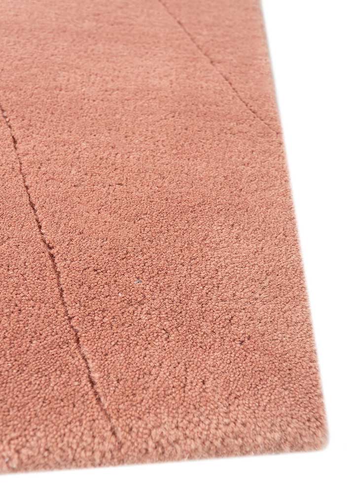 Alfombra de lana - 233 x 165 cm - naranja