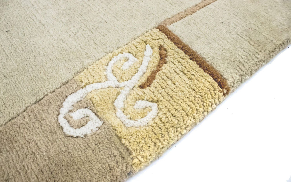 Alfombra de Nepal - 180 x 124 cm - beige