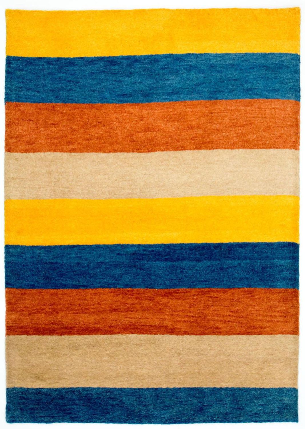 Alfombra Gabbeh - Indus - 194 x 137 cm - colorido