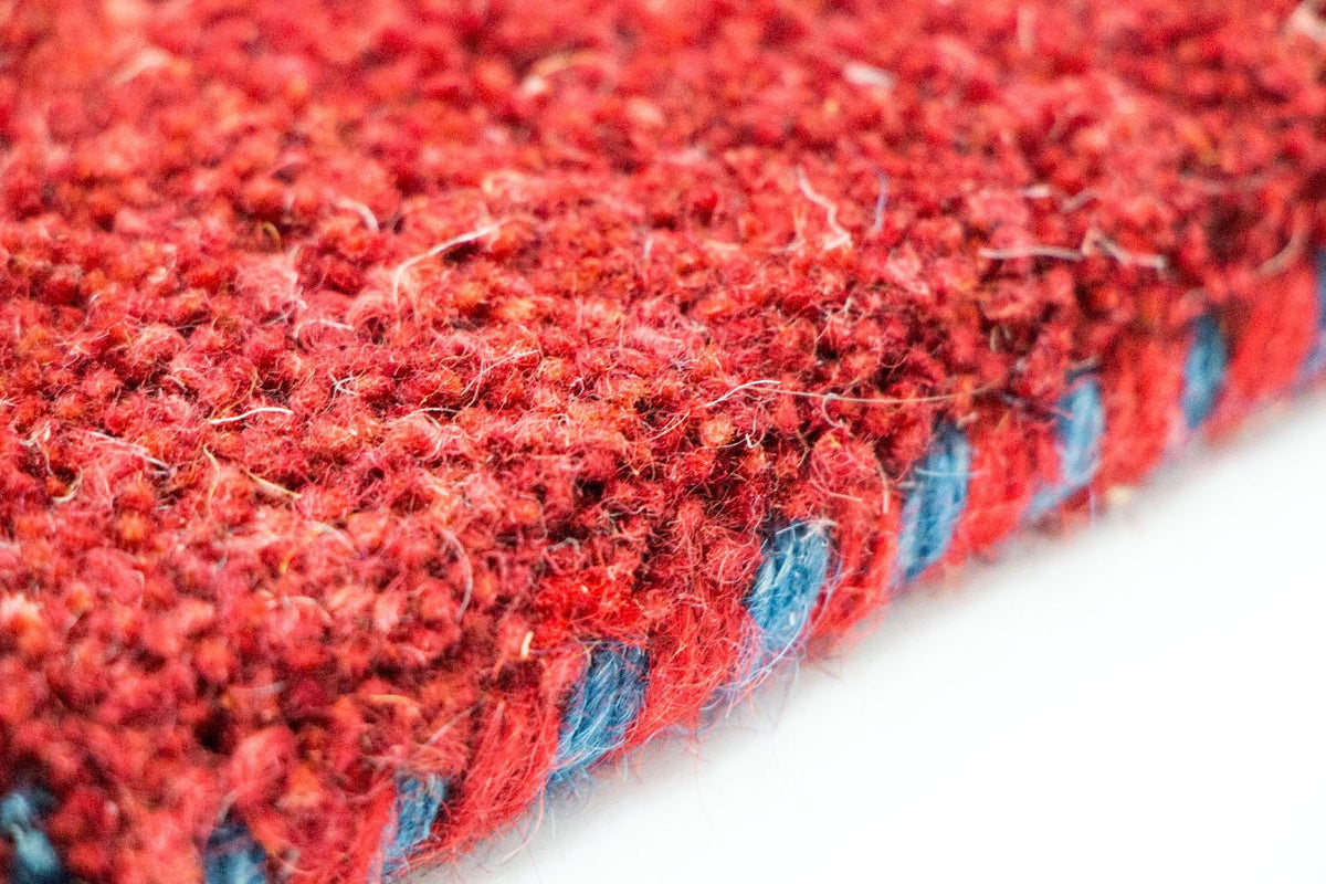 Alfombra Gabbeh - Indus - 248 x 168 cm - rojo