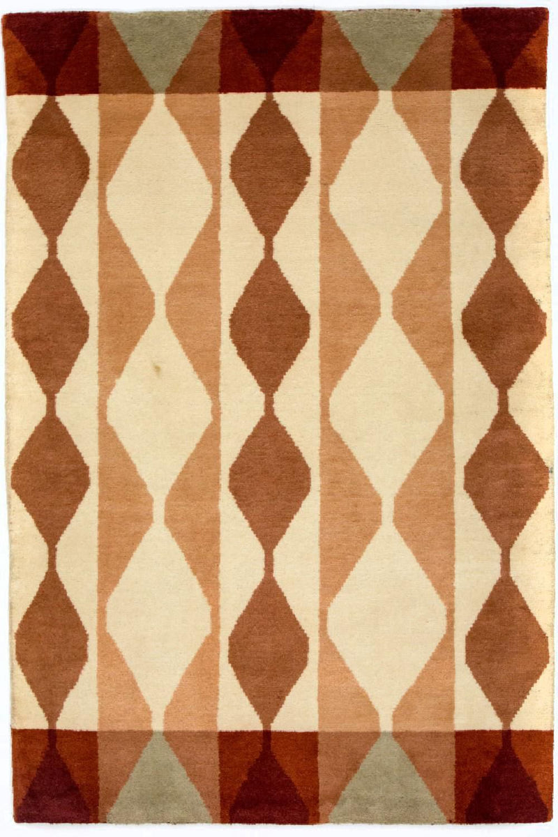 Alfombra Gabbeh - Indus - 182 x 119 cm - multicolor