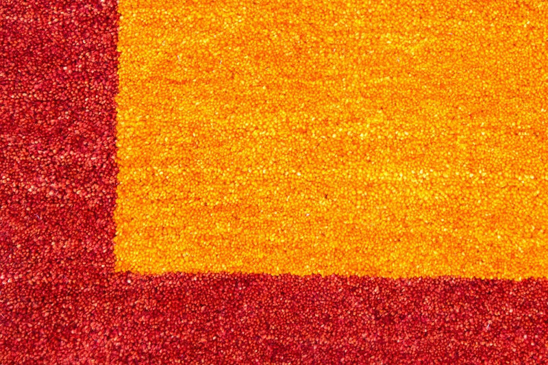 Alfombra Gabbeh - Indus - 160 x 93 cm - naranja