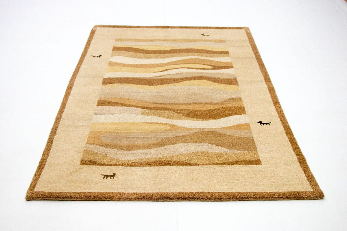 Alfombra Gabbeh - Indus - 203 x 140 cm - multicolor