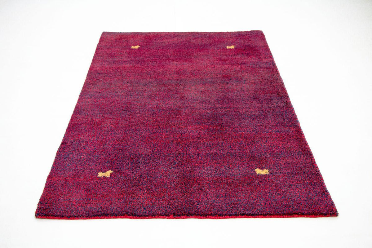 Alfombra Gabbeh - Indus - 205 x 140 cm - rosa