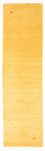 Alfombra de pasillo Alfombra Gabbeh - Indus - 200 x 80 cm - oro