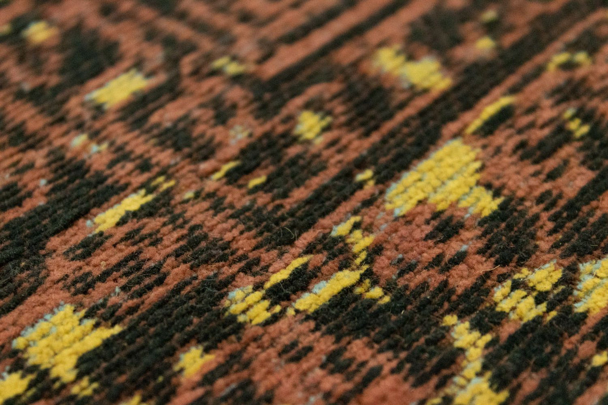 Alfombra de pasillo Alfombra Vintage - 300 x 80 cm - oro