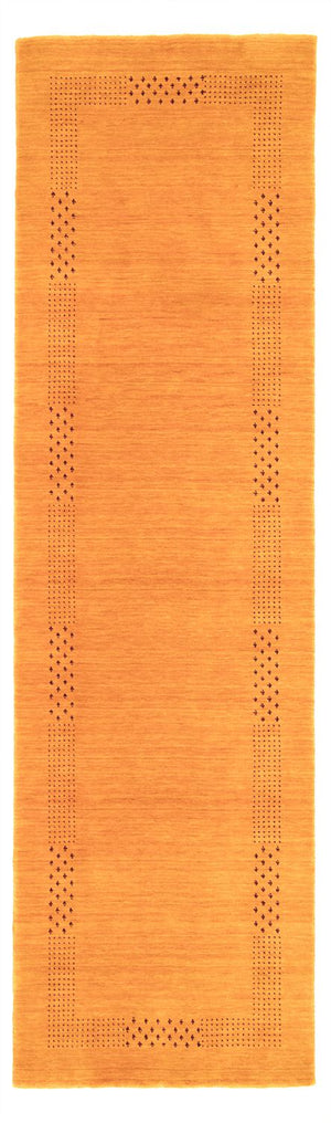 Alfombra de pasillo Alfombra Gabbeh - Indus - 200 x 80 cm - oro