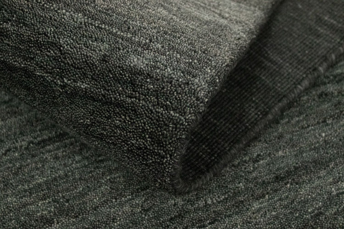 Alfombra de pasillo Alfombra Gabbeh - Indus - 400 x 80 cm - gris