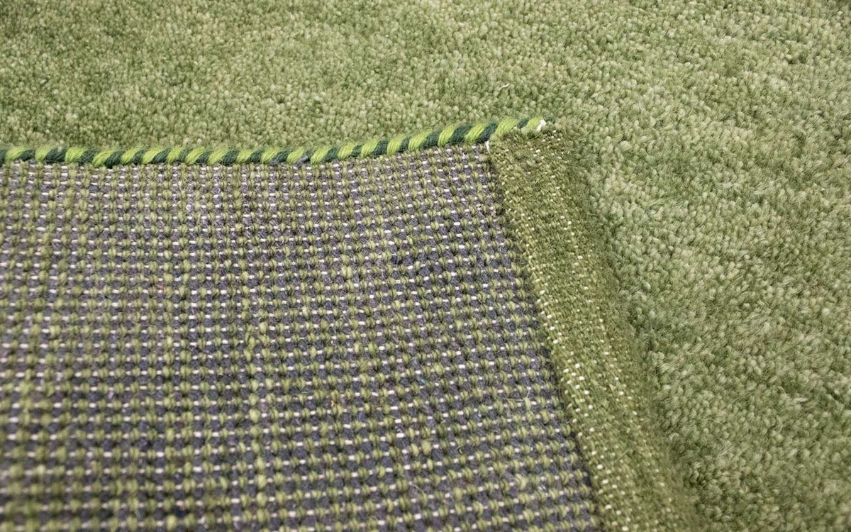 Alfombra Gabbeh - Indus - 90 x 60 cm - verde claro